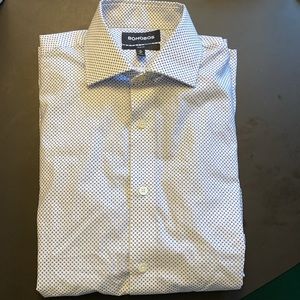 Bonobos slim fit dress shirt wrinkle free neck 16/arm 33